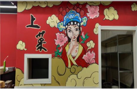 金华墙体彩绘的发展和应用